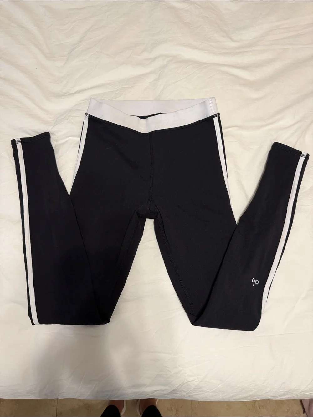 Alo Yoga Airbrush High Waist Streamlined Leggings Black Size XS